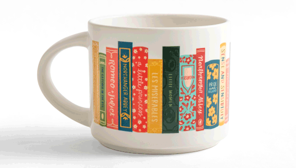 Classic Books Large Ceramic Mug gallery