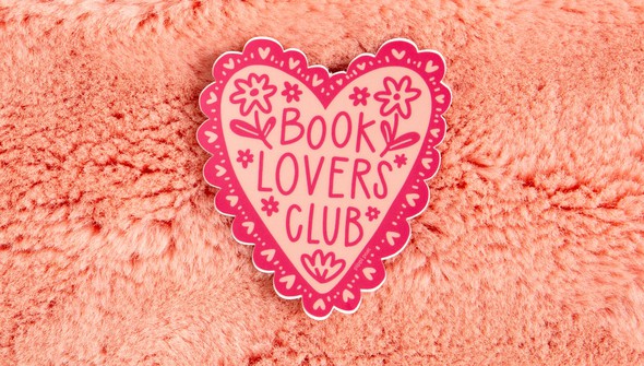 Book Lovers Club Decal Sticker gallery