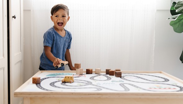 Natural Convertible Play Table gallery