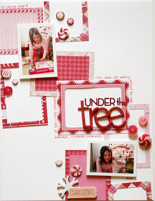 under the tree (crate paper tutorial) by kinsey gallery