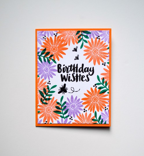 Birthday wishes card original