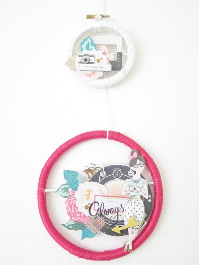 Flower Embroidery Hoops 