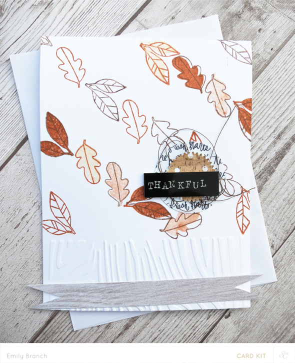 Thankful Leaves Card *Main Kit Only* by BranchOutDesigns gallery