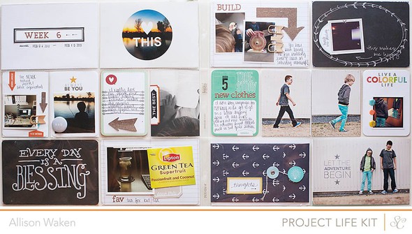 Project Life Week 6: Main PL Kit Only by AllisonWaken gallery