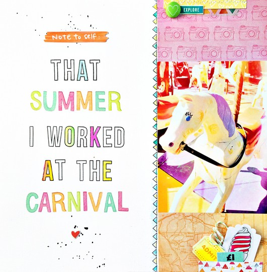 That Summer I worked at the Carnival
