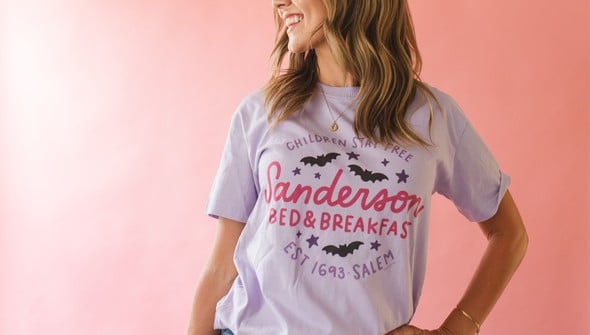 Sanderson B&B - Pippi Tee - Lilac gallery