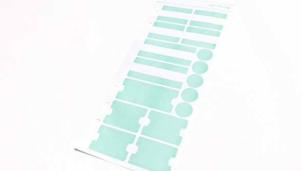Color Theory Bulk Tab Stickers - Mojito gallery
