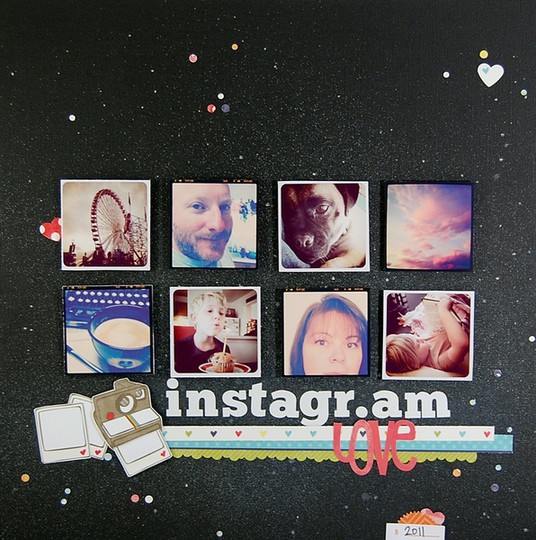 Instagram layout