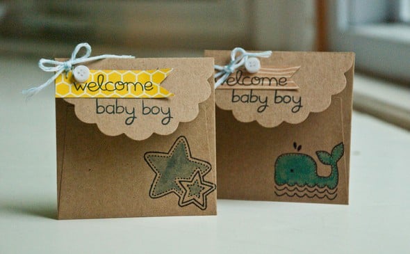 Welcome Little One Card & Envelopes by Valerie_am gallery