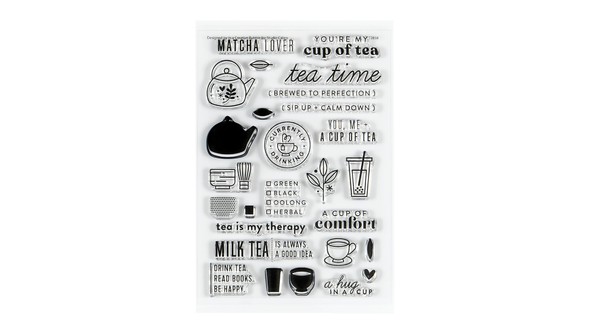 Stamp Set : 4x6 Tea Time by In a Creative Bubble gallery
