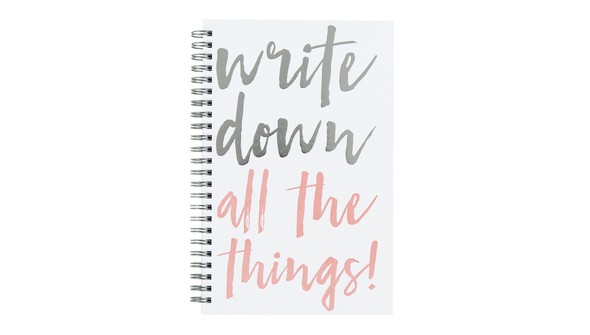 Write Down All The Things! Spiral Bound Notebook  gallery