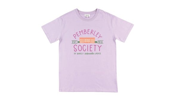Pemberley Society - Pippi Tee - Lilac gallery