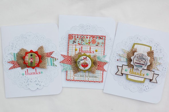 Holiday Thank You Card Set by agomalley gallery