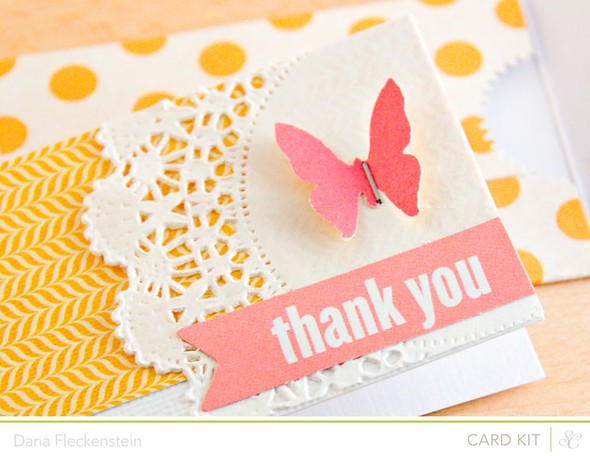 Thank You Card Butterfly by pixnglue gallery