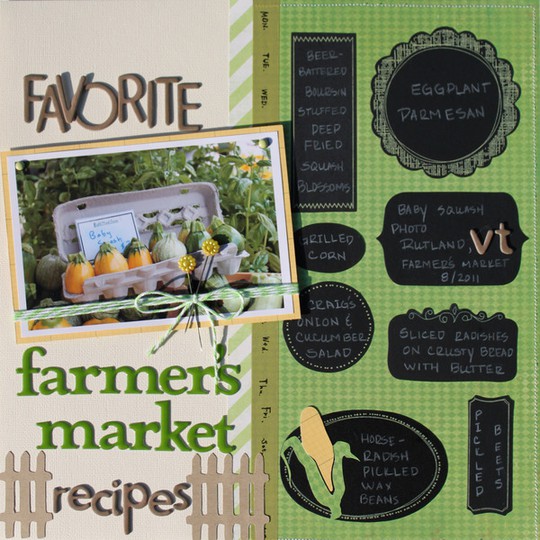 Favorite farmer s market recipes