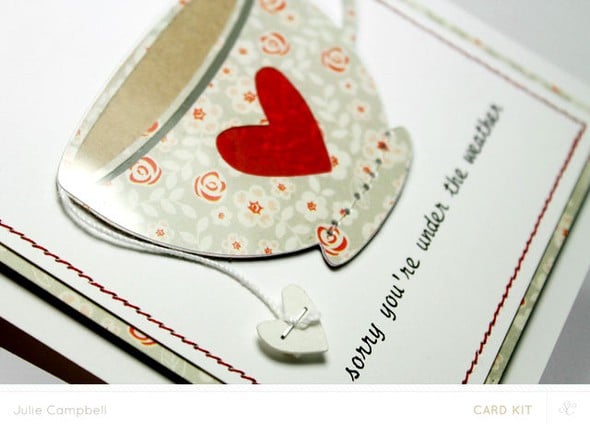 Tea Cup Card *Card Kit Only* by JulieCampbell gallery