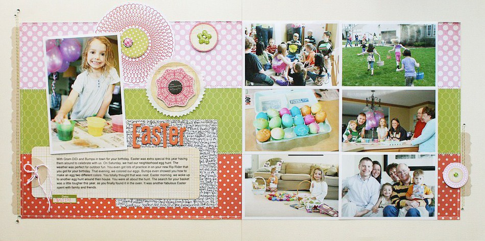 Easter *As Seen in Creating Keepsakes Scrapbooking Ideas for Every Season 2012*