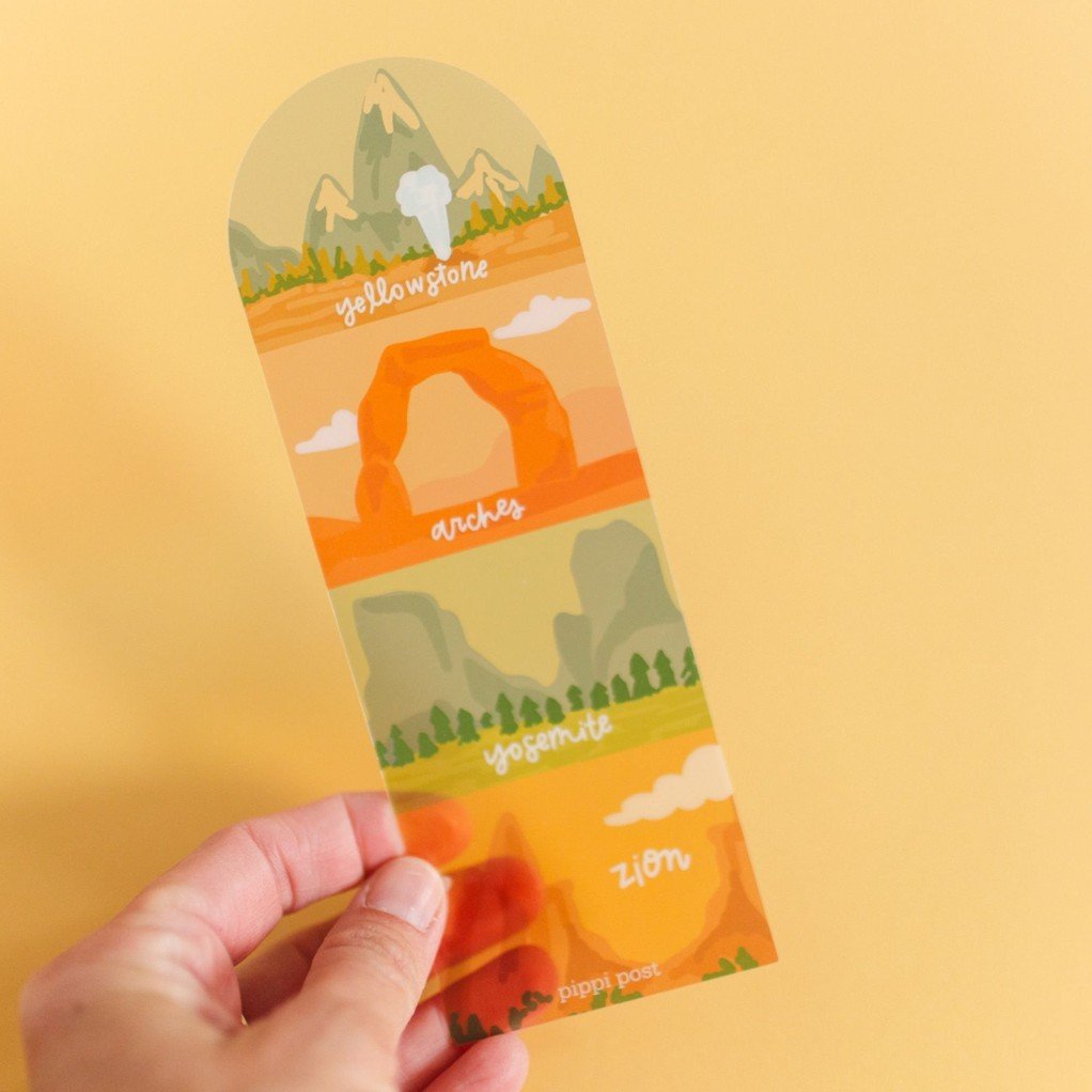 National Parks Transparent Bookmark item