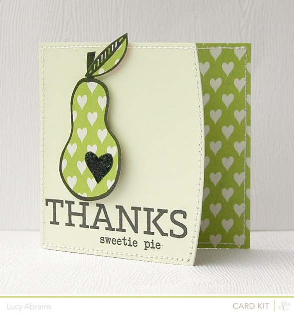 Thanks Mini Card by LucyAbrams gallery