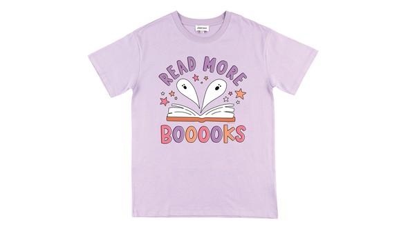 Read More Booooks - Pippi Tee - Lilac gallery