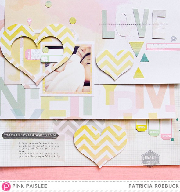 Love Note | Pink Paislee by patricia gallery