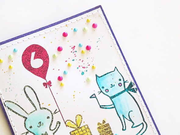 Lesson 3 - Multicoloured Cat card in Minc | Beyond the Basics gallery