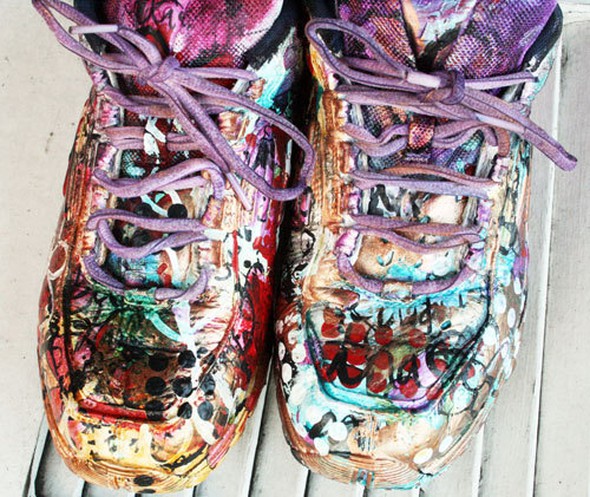 Sneakers - before and after by milkcan gallery