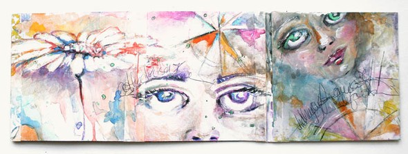 Final Accordion Journal Spread by soapHOUSEmama gallery