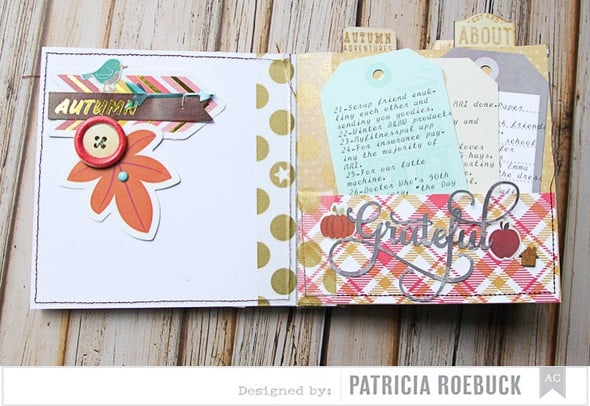 Give Thanks Mini Album | American Crafts by patricia gallery