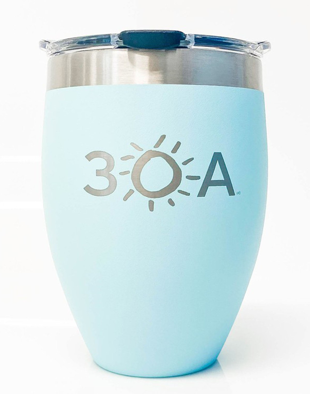 30A® Stainless Tervis Wine Glass - Mint  item