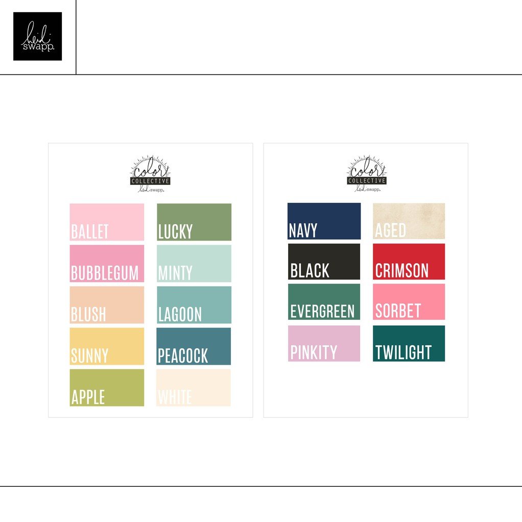 Digital Color Collective Bag Labels item