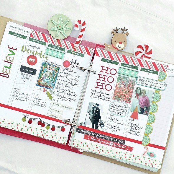 December Memories Planner Week 1 Right Side by agomalley gallery