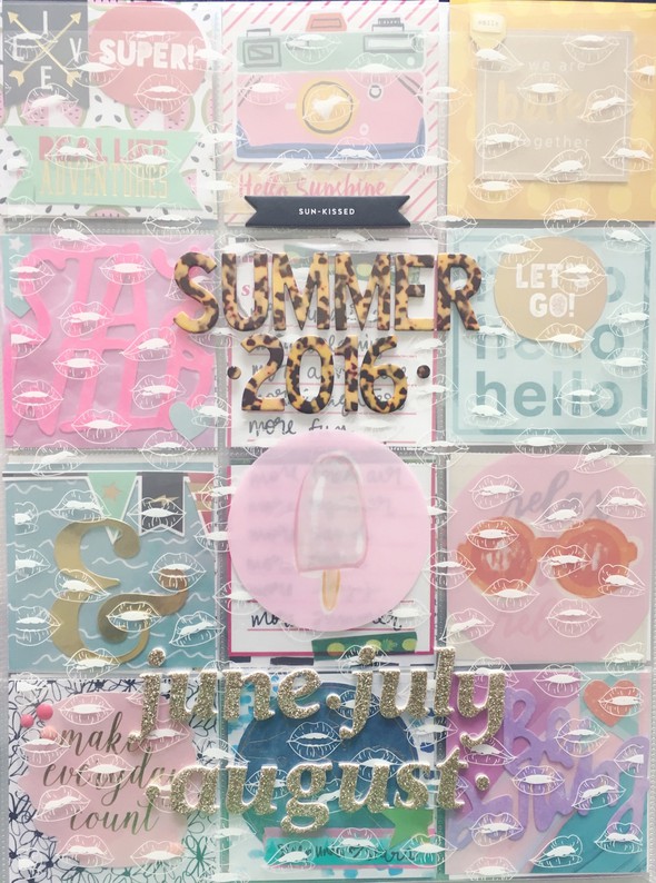 Summer Album Cover Page by ohdessa gallery