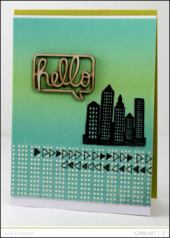 Hello World Card by JulieCampbell gallery