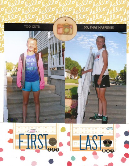 First Day/Last Day 6th grade