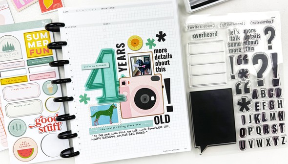 Stamp Set : 6×8 Let's Talk by Goldenwood Co gallery