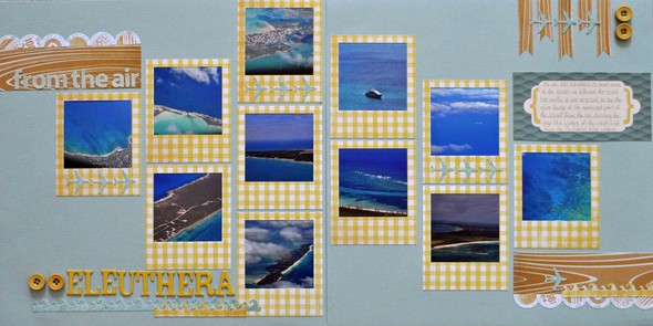 Eleuthera from the Air - Two pager for 4/15 Sunday Sketch by Betsy_Gourley gallery