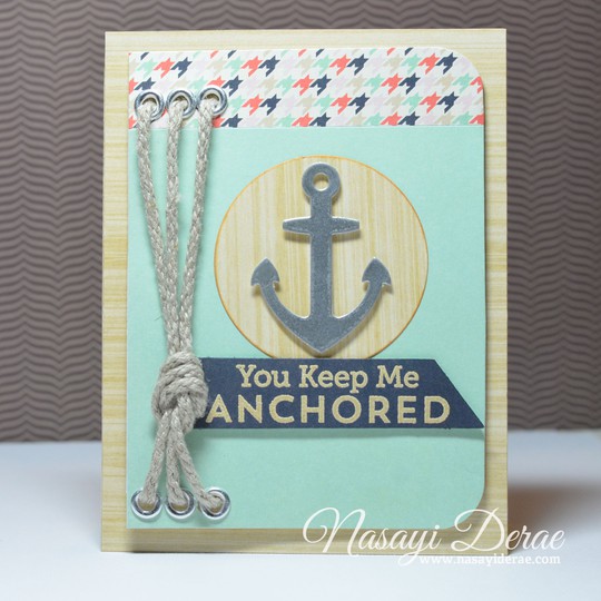 You Keep Me Anchored!