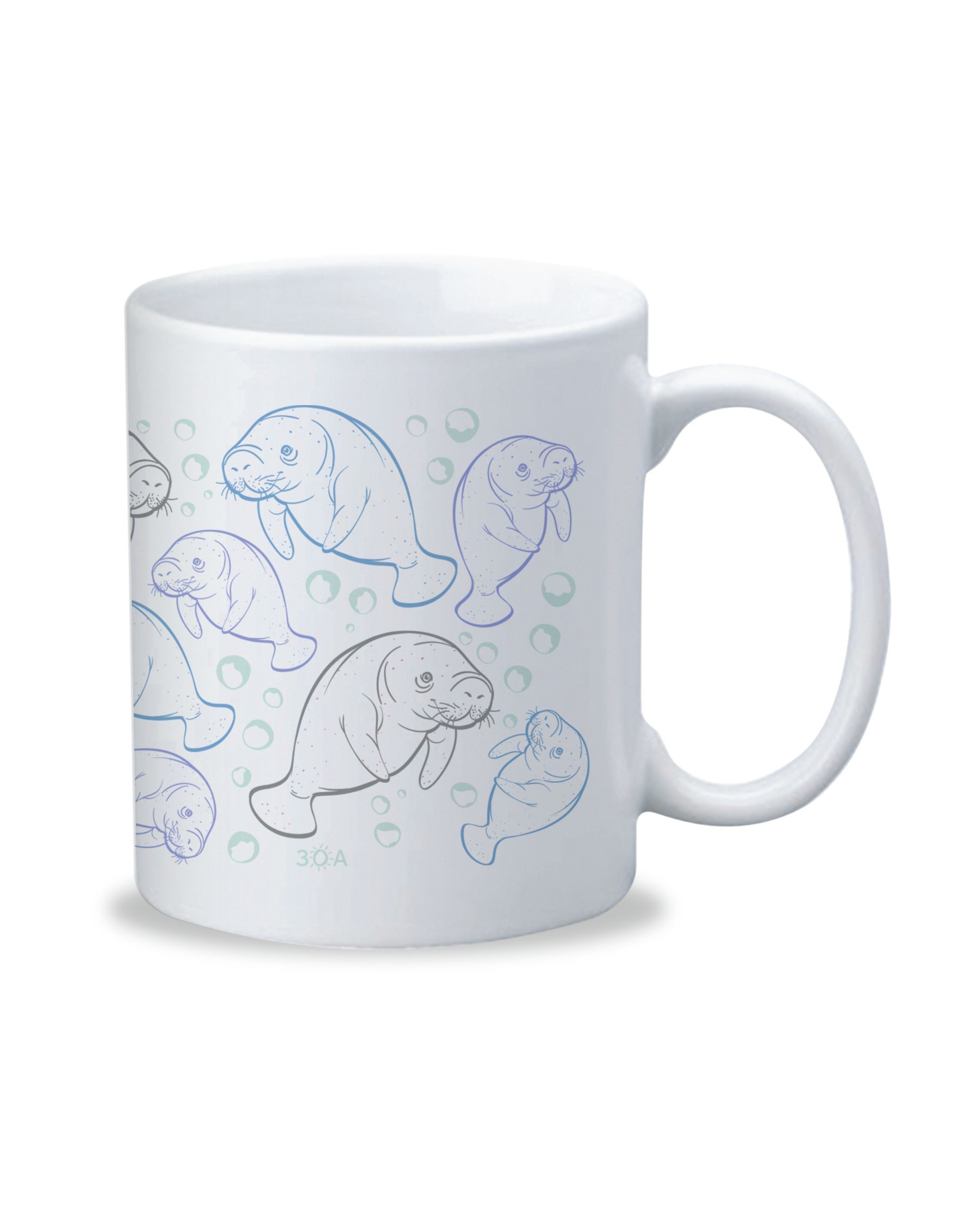 Manatee Creature Cup // Set of 2 - Creature Cups - Touch of Modern