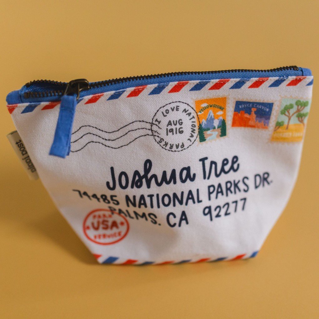 Deliver To Joshua Tree National Park Canvas Pouch  item