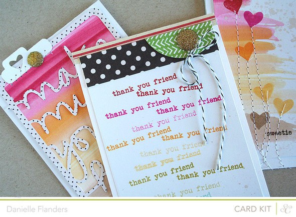 Thank You Friend card by Dani gallery