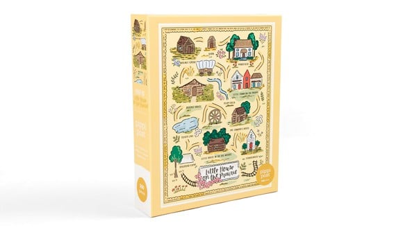 Little House on the Prairie Map - 500 Piece Jigsaw Puzzle gallery