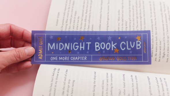 Midnight Book Club Transparent Bookmark gallery