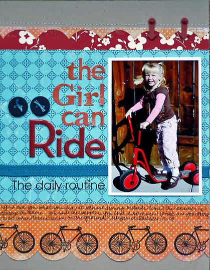 The girl can Ride
