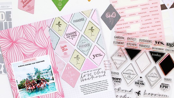 Stamp Set : 6x8 Happiness & Adventure by Paislee Press gallery