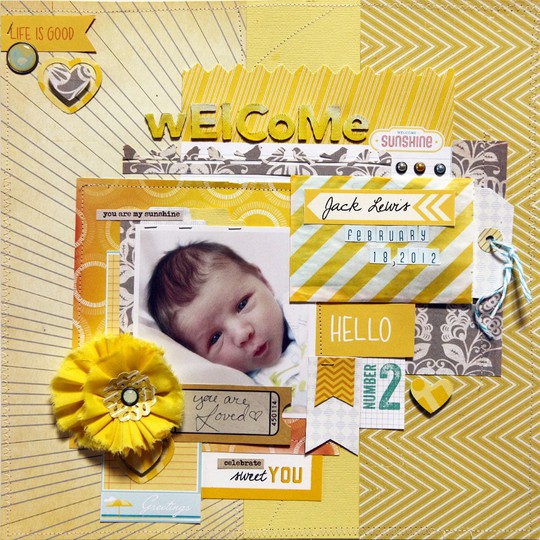 Welcome (a study in Yellow)