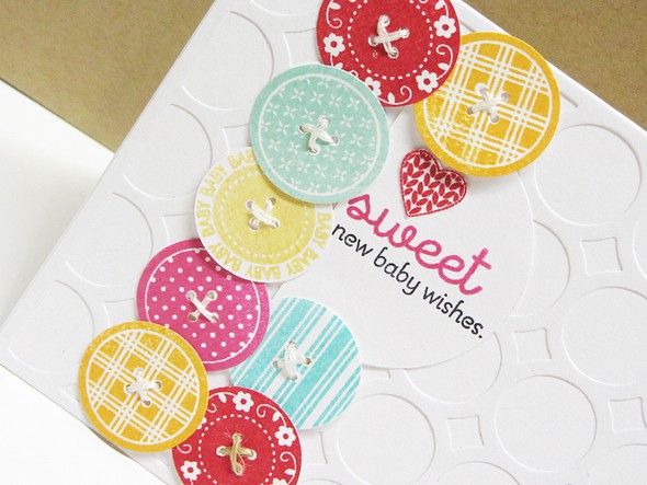 Sweet New Baby Wishes card by Dani gallery