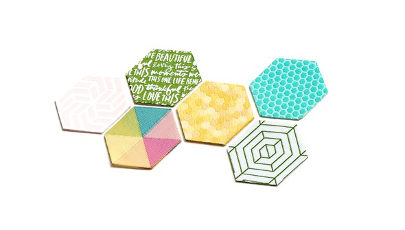 Scrapbook Kit - Hexagons  gallery