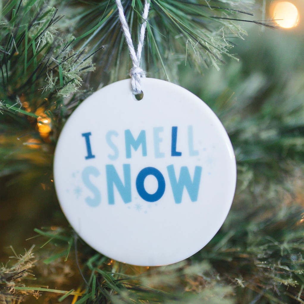 I Smell Snow Ornament item
