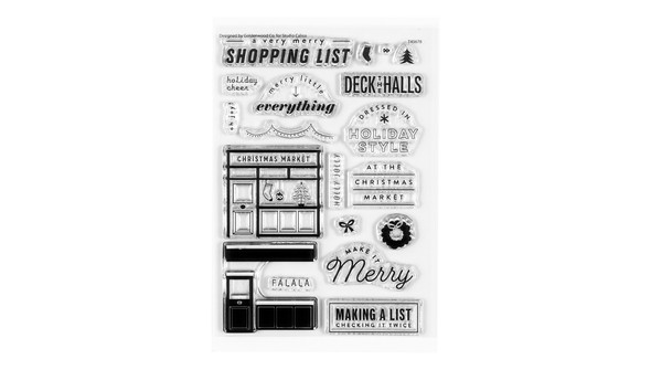 Stamp Set : 4×6 Christmas Shop by Goldenwood Co gallery